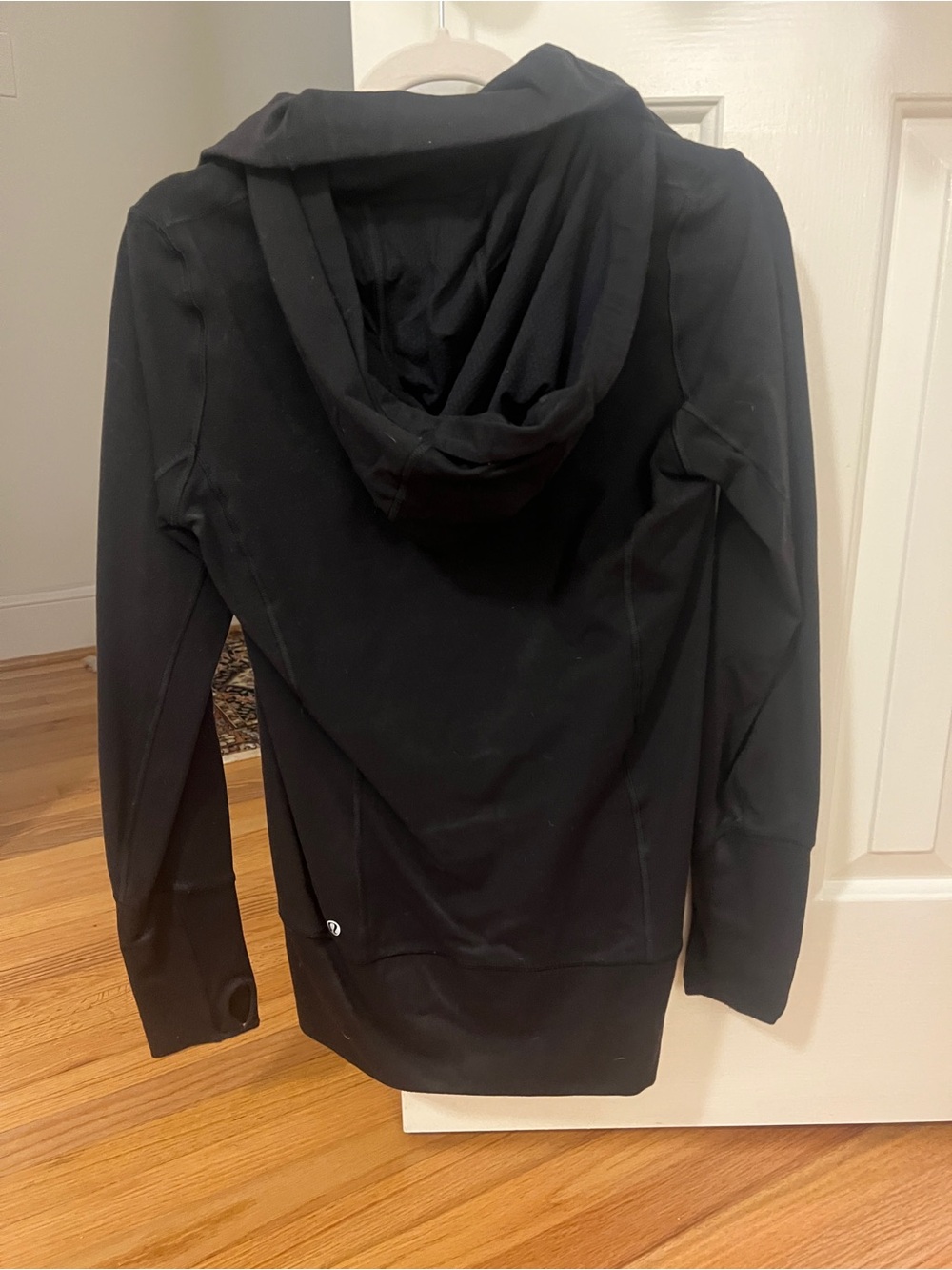 lululemon athletica Black Hooded Zip Utility Jacket - Picture 2 of 3